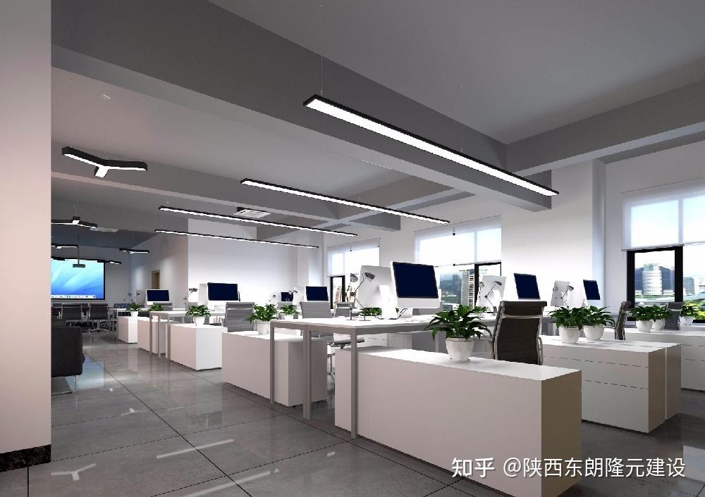 写字楼装修注意事项,办公装修设计施工,共享办公空间设计 - 知乎