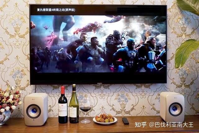 kef lsx ii自帶hdmi earc端口,通過一根hdmi線即可與電視連接,同時也