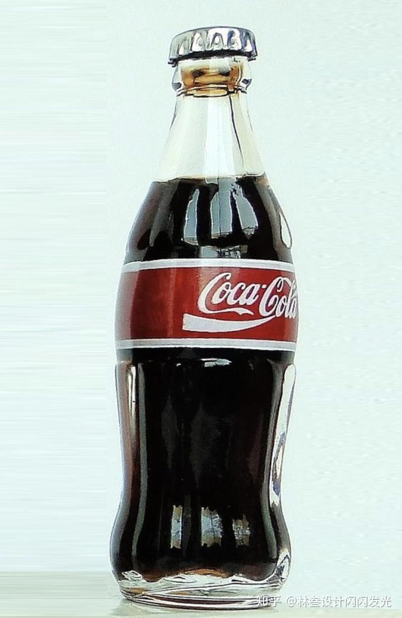 可口可乐瓶剪影图片