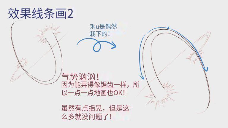 漫畫攻擊特效怎麼畫教你畫出刀劍劈砍特效畫法