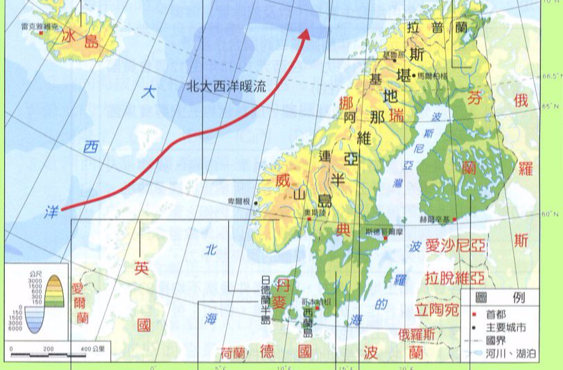 为什么冰岛那么高纬度却没有中国北方很多