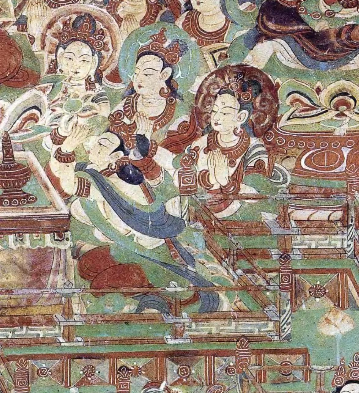 【神游千年,大美敦煌】中唐-154窟:各壁多铺经变画,济济满堂【高清大图】 - 知乎