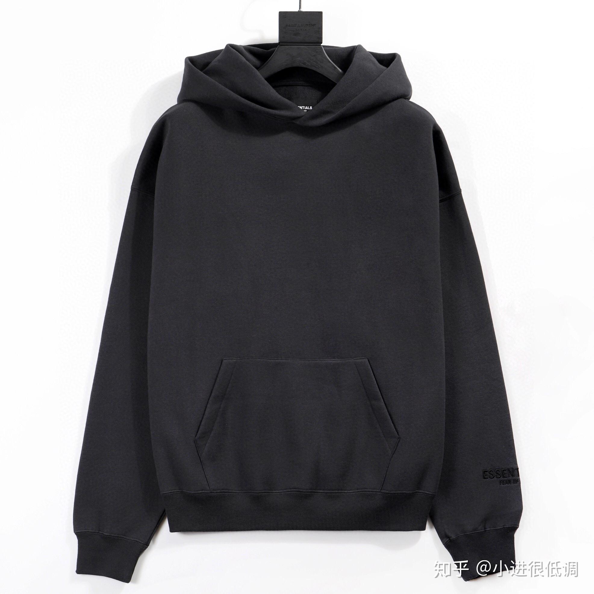fear of god, fog副线essentials反光帽衫黑白两色展示讲解 - 知乎
