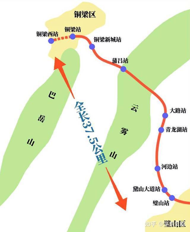 全力衝刺重慶市域快線璧山至銅梁線施工提速明年將建成通車