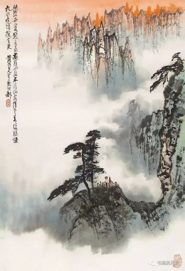 他们画的黄山云海，看醉了！ - 知乎
