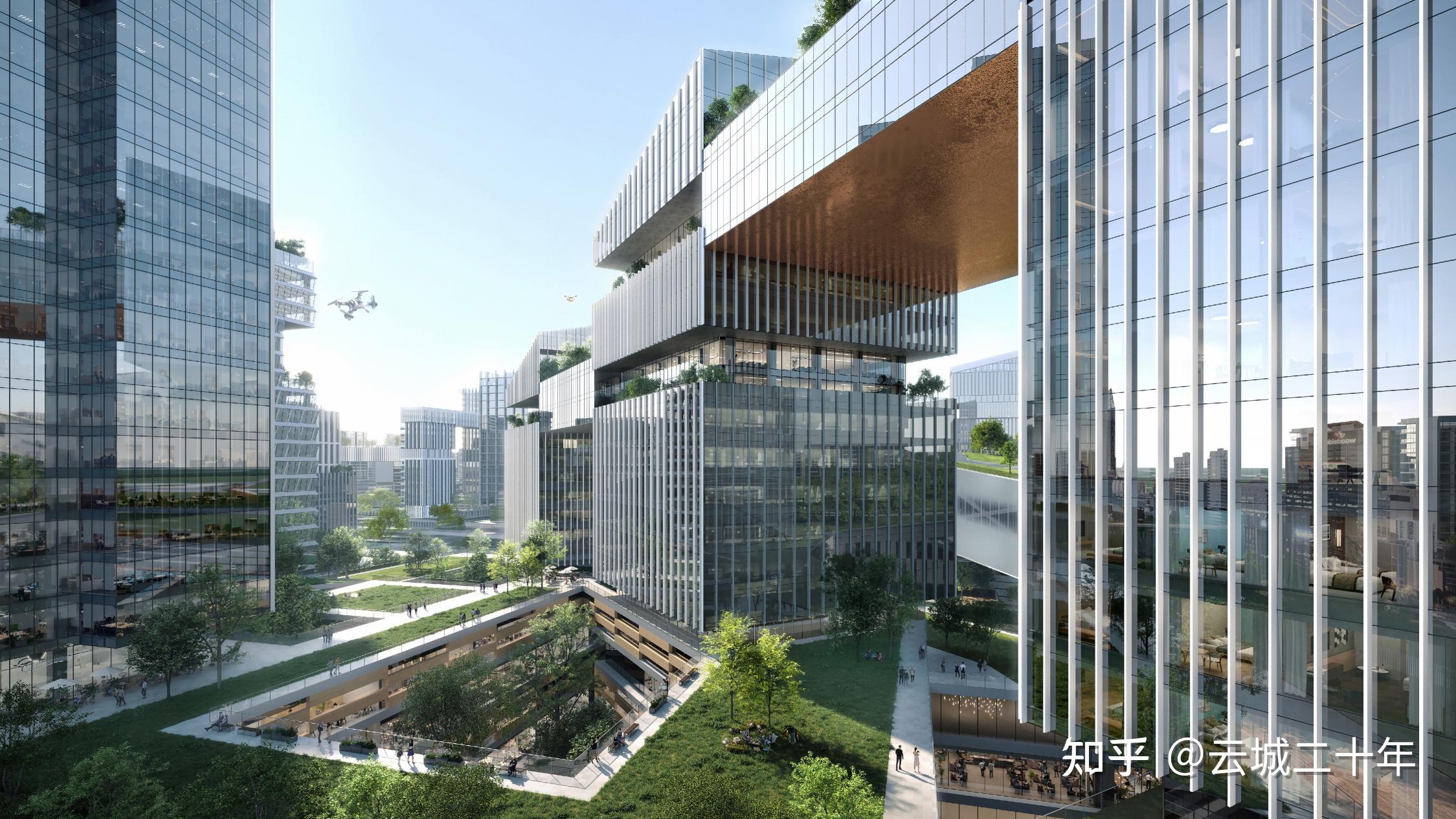 杭州云城双铁上盖tod综合开发苕溪未来社区最新概念图曝光