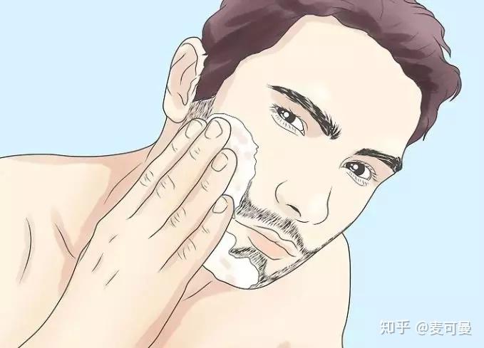 大学生如何快速干净刮胡子?