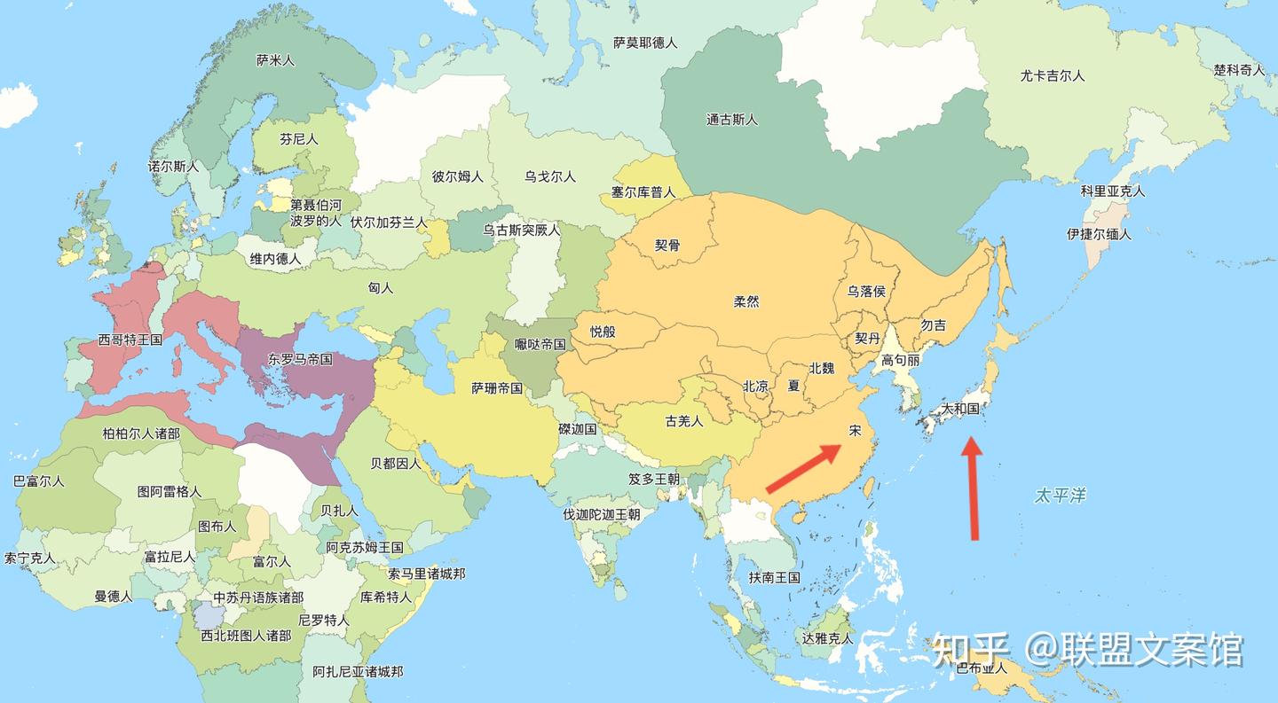 历史上中国有多大--刘宋 - 知乎