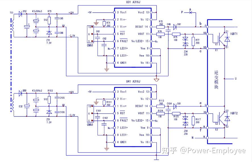 falut受控于vin,uvlo,desat的工作情况,hcpl316j可以使用vin ,vin