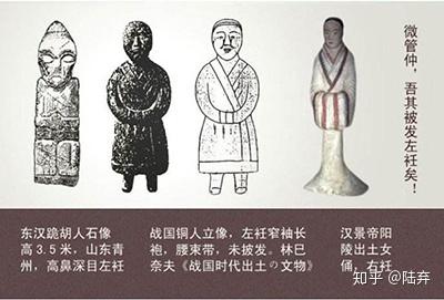 从孔子的披发左衽谈中国古代服饰的左衽与右衽 - 知乎