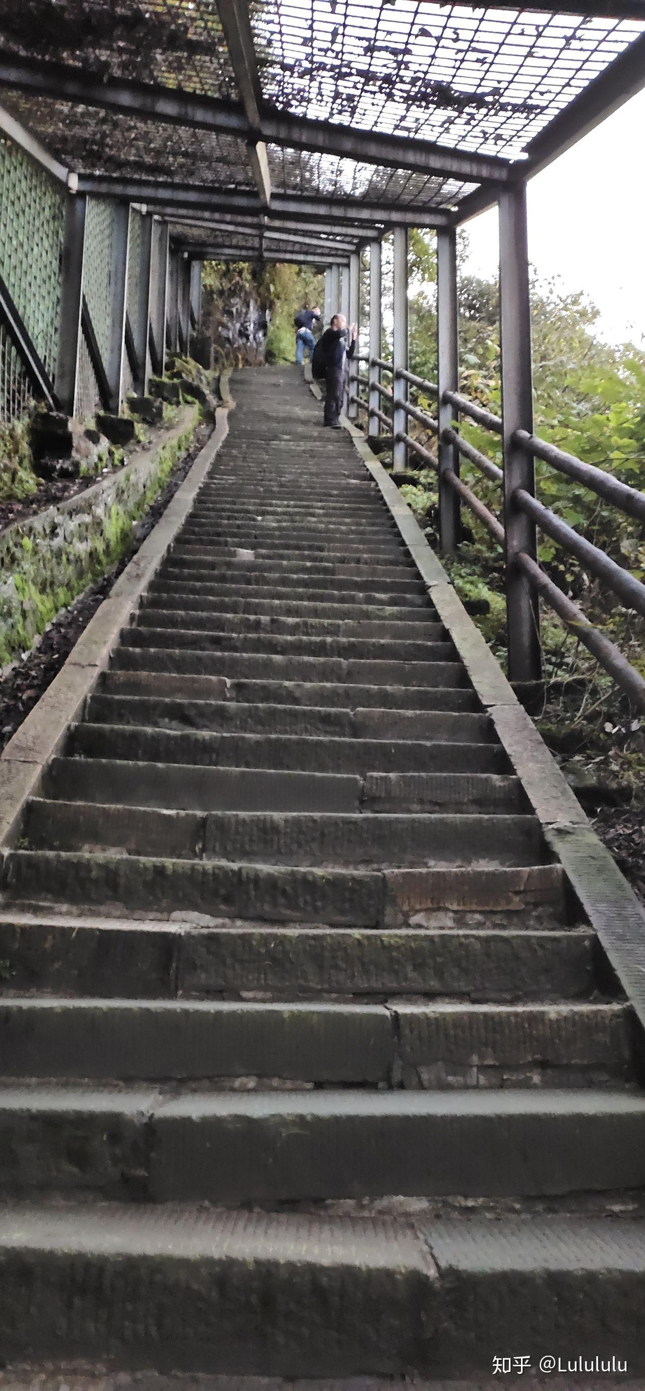 峨眉山徒步爬山攻略五显岗到雷洞坪