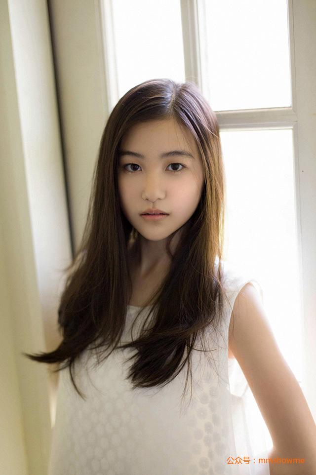 木村拓哉女儿山口麻友14岁清纯写真