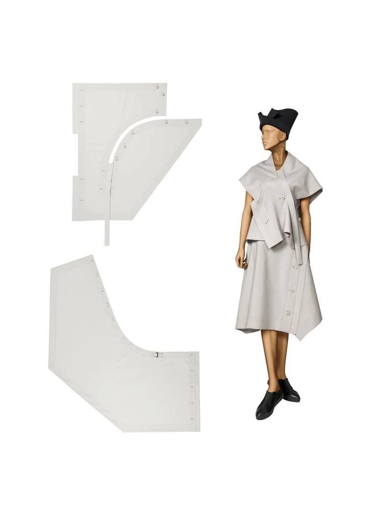 关于三宅一生的一块布设计