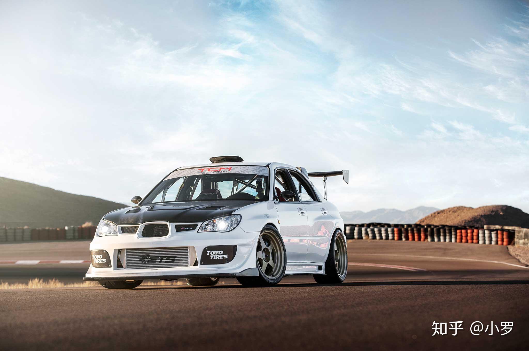 斯巴鲁wrxsti改装rotora刹车