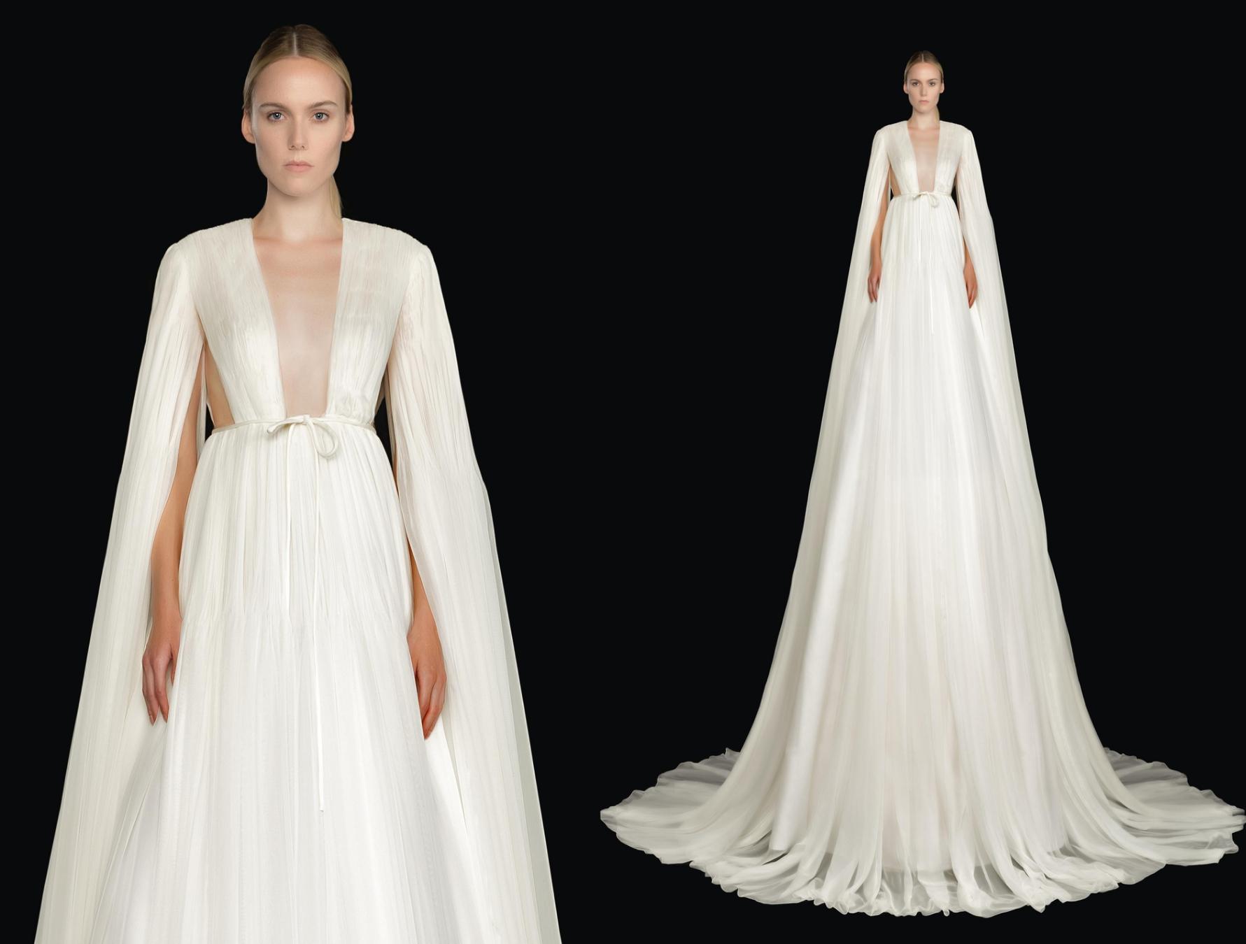 valentino 2020秋冬高定系列-回归纯白