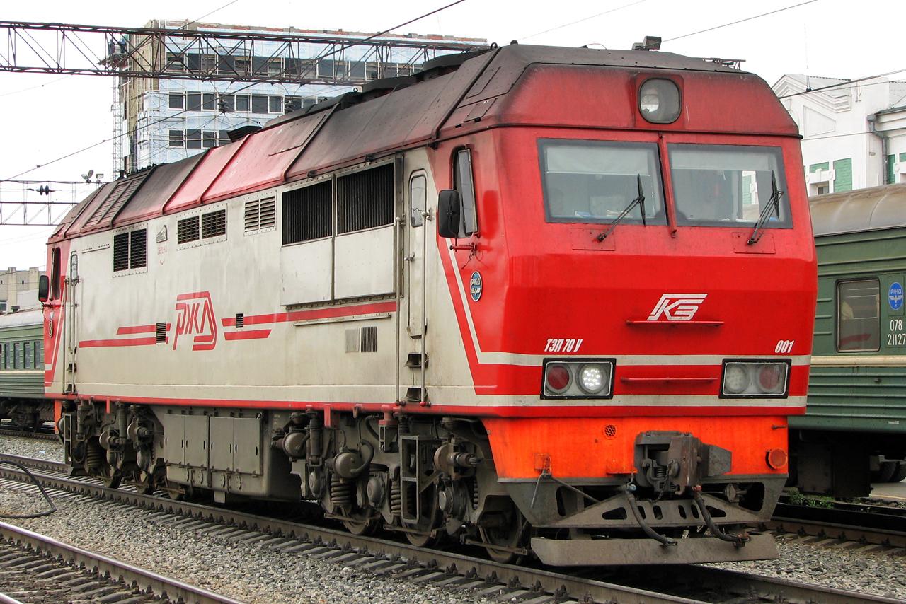 铁道科普苏联铁路准高速干线客运内燃机车经典之作tep70型