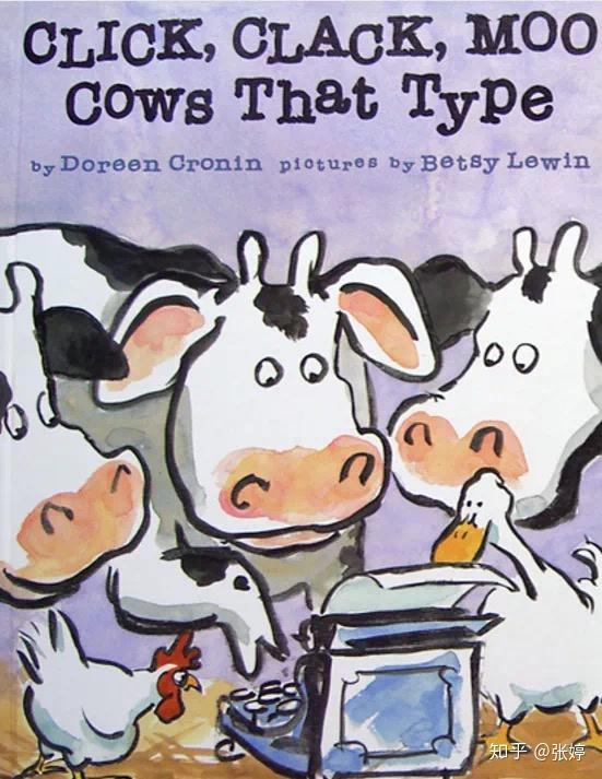 鲸鱼外教读原版 | click, clack, moo cows that type，咔嗒，咔嗒，哞，会打字的奶牛