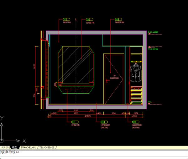 cad施工圖繪製cad