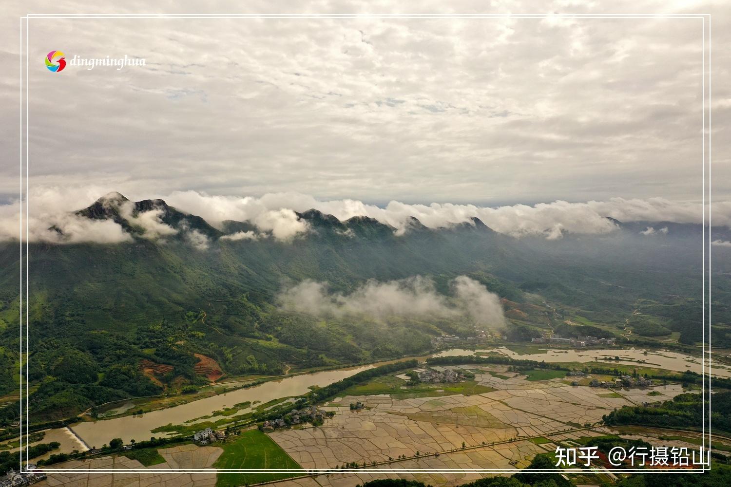 航拍江西鉛山鵝湖山分外妖嬈