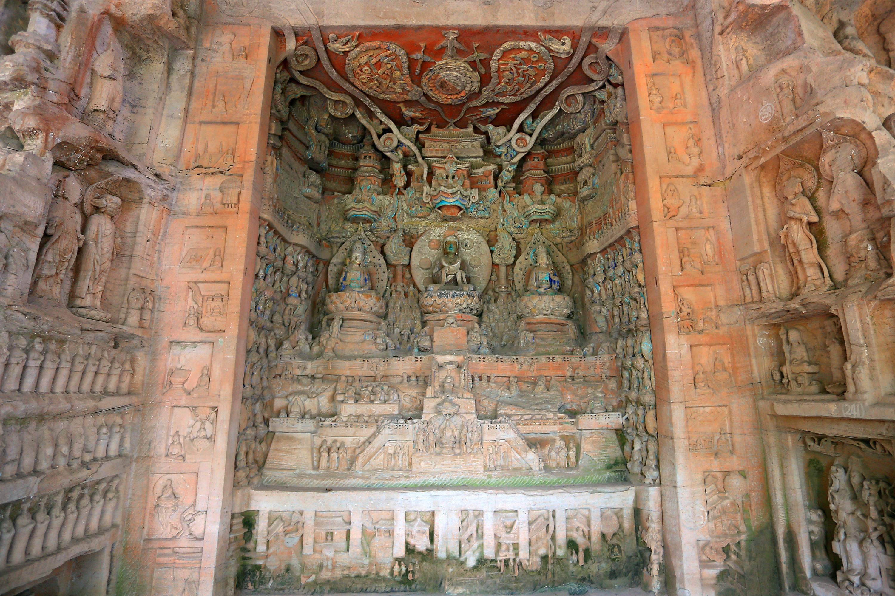 刻在石头里的故事大足石刻之北山二