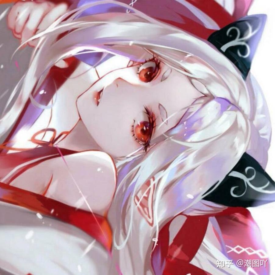 微信头像又纯又欲二次元动漫女生头像壁纸这画风绝了