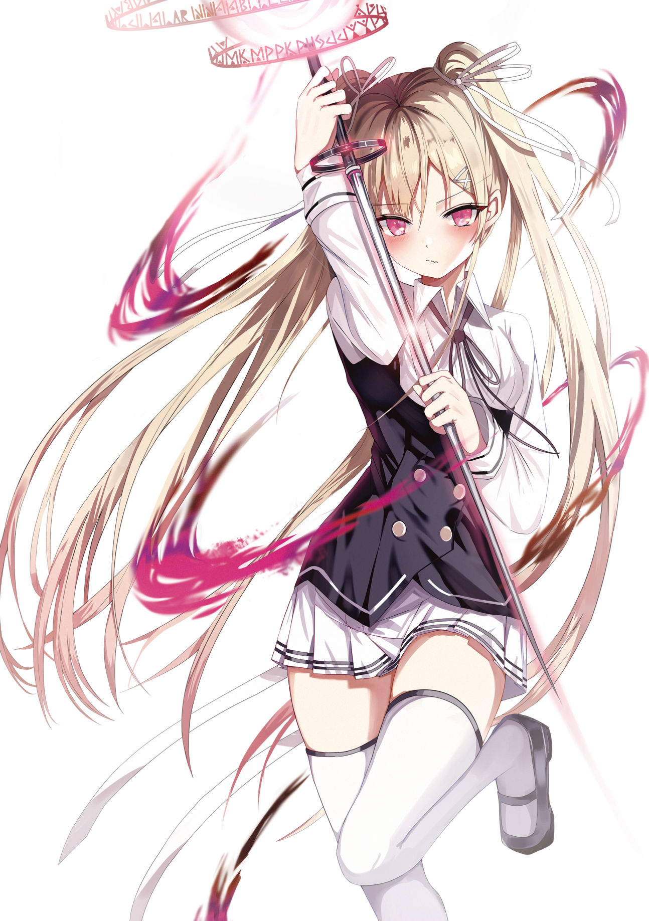 有没有纯色背景 底部动漫人物的壁纸? - 知乎