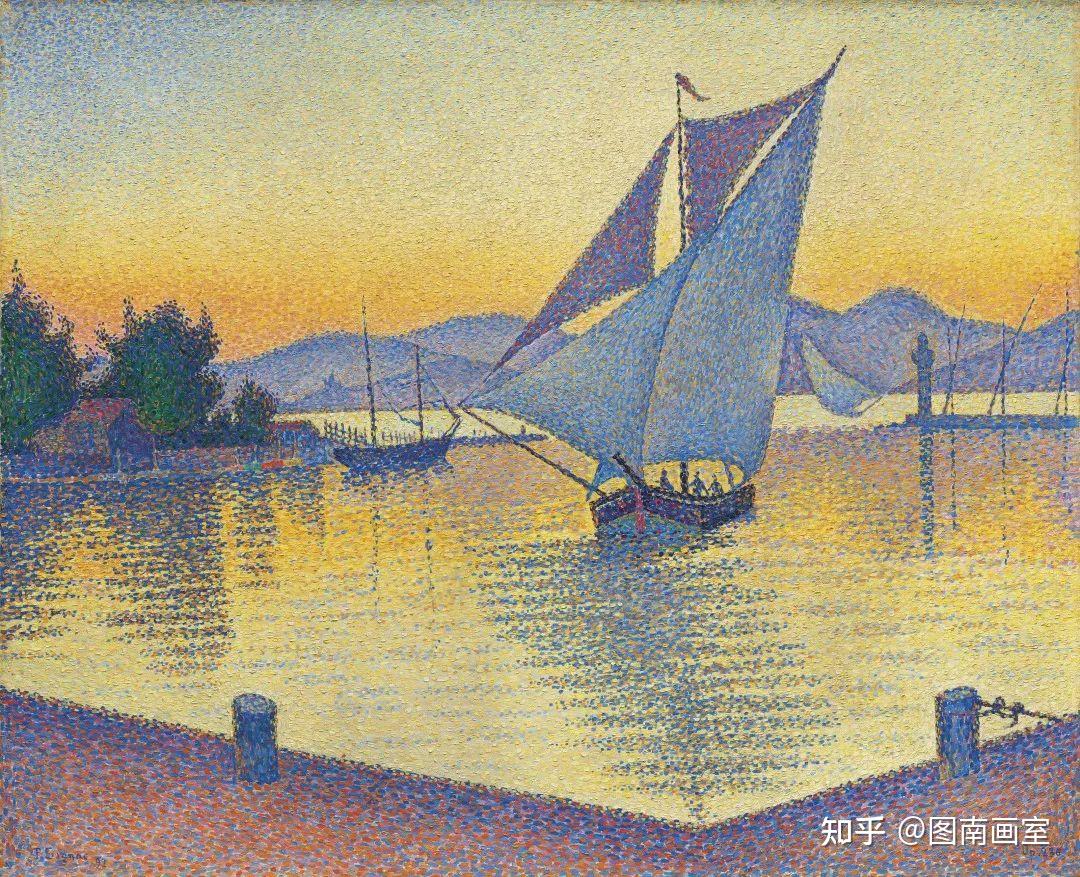 大师作品分享 | 法国新印象派点彩派画家保罗·西涅克与他的风景画 - 知乎