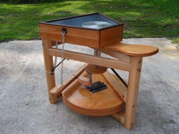 陶艺百科拉坯机进化史1