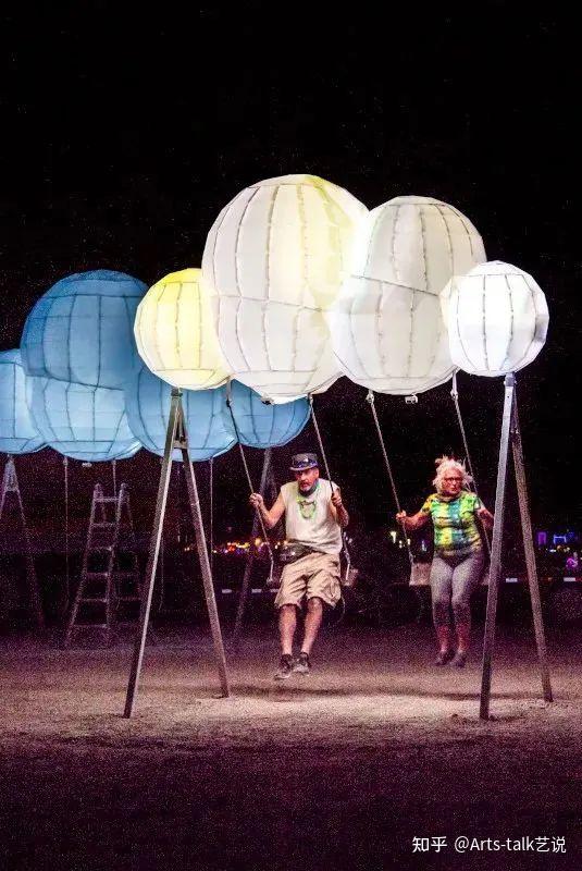 零创互动公共艺术装置分享来自秋千的共鸣丨ibelieveswings