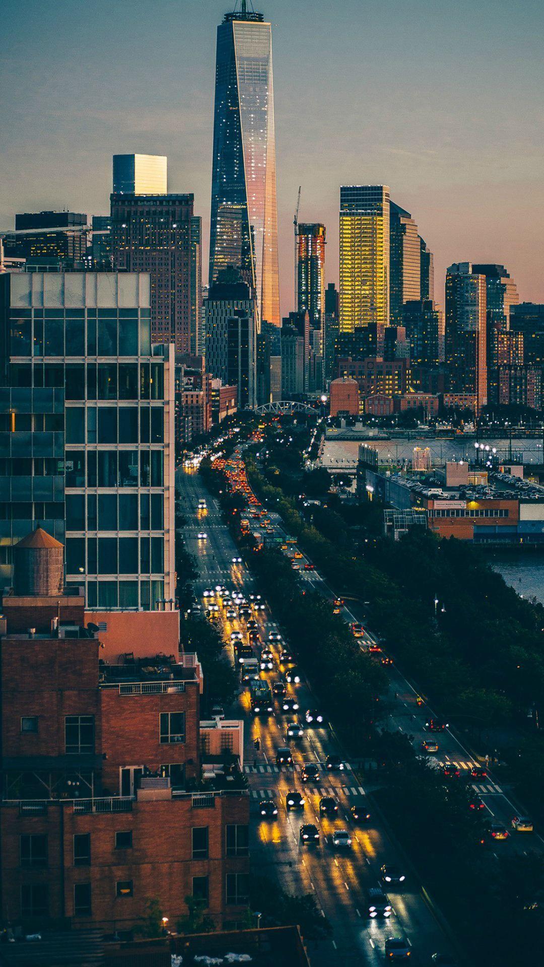 有哪些俯瞰整个城市的手机壁纸?