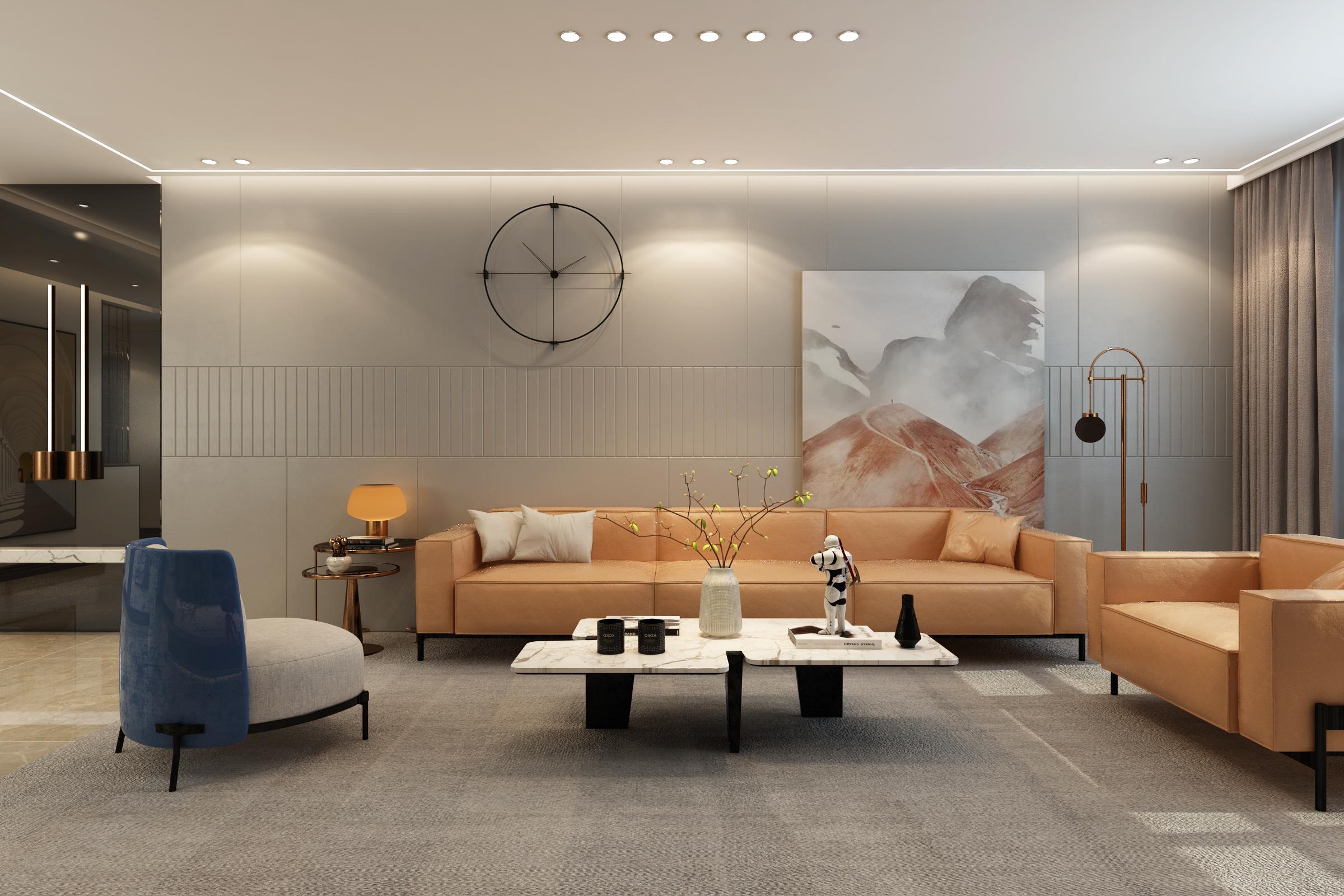 147平现代港式风格,感受东方时尚 哈尔滨亿居装饰公司 - 知乎