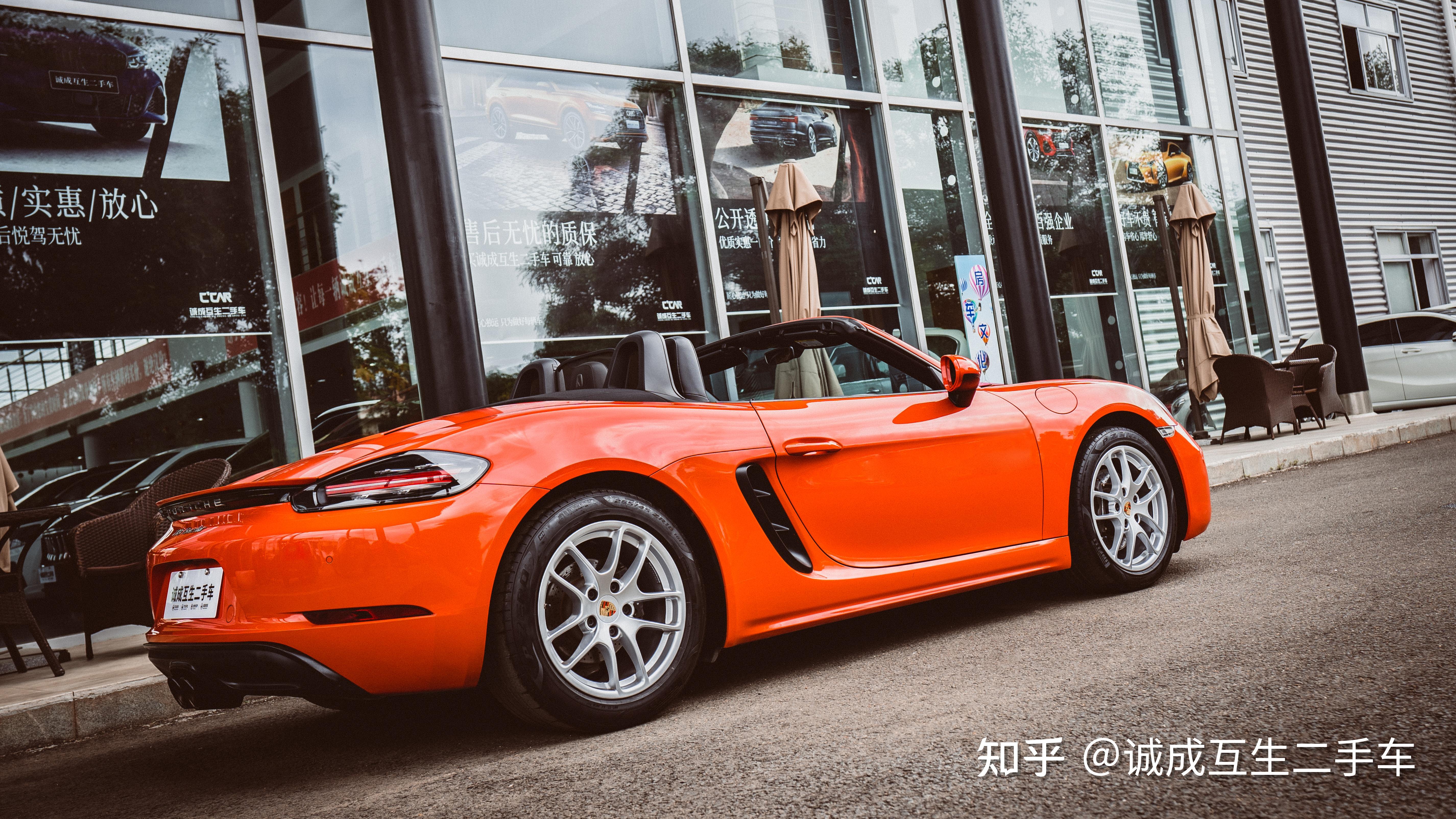 诚成互生二手车高颜值中置后驱保时捷718boxster20t经典敞篷