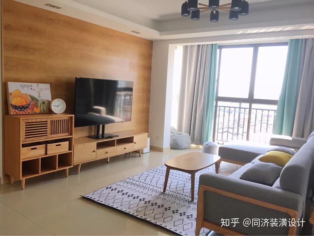 原木风客厅,营造出温馨自然的舒适气息,耐看不过时 - 知乎
