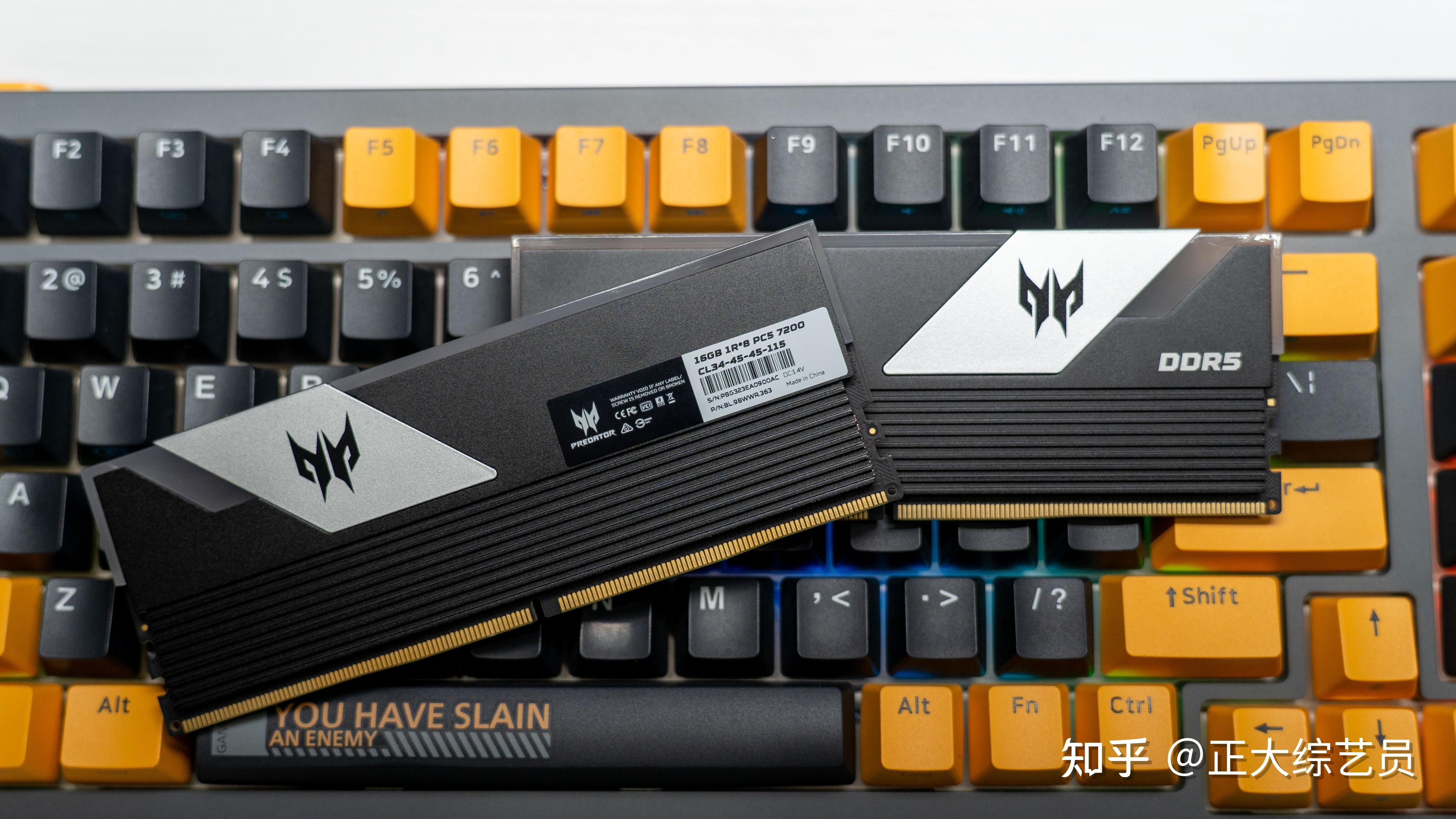 更快更强宏碁掠夺者炫光星舰7200d5内存测评8200mhz技嘉冰雕x实战教程
