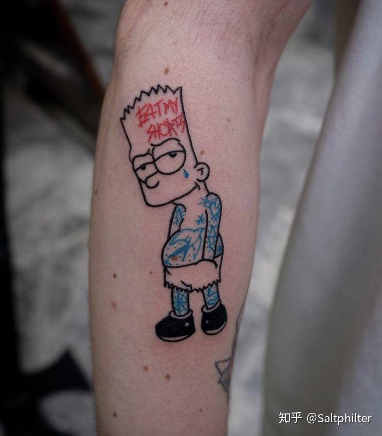 辛普森一家·文身图案整理&英语兴趣课 - 知乎