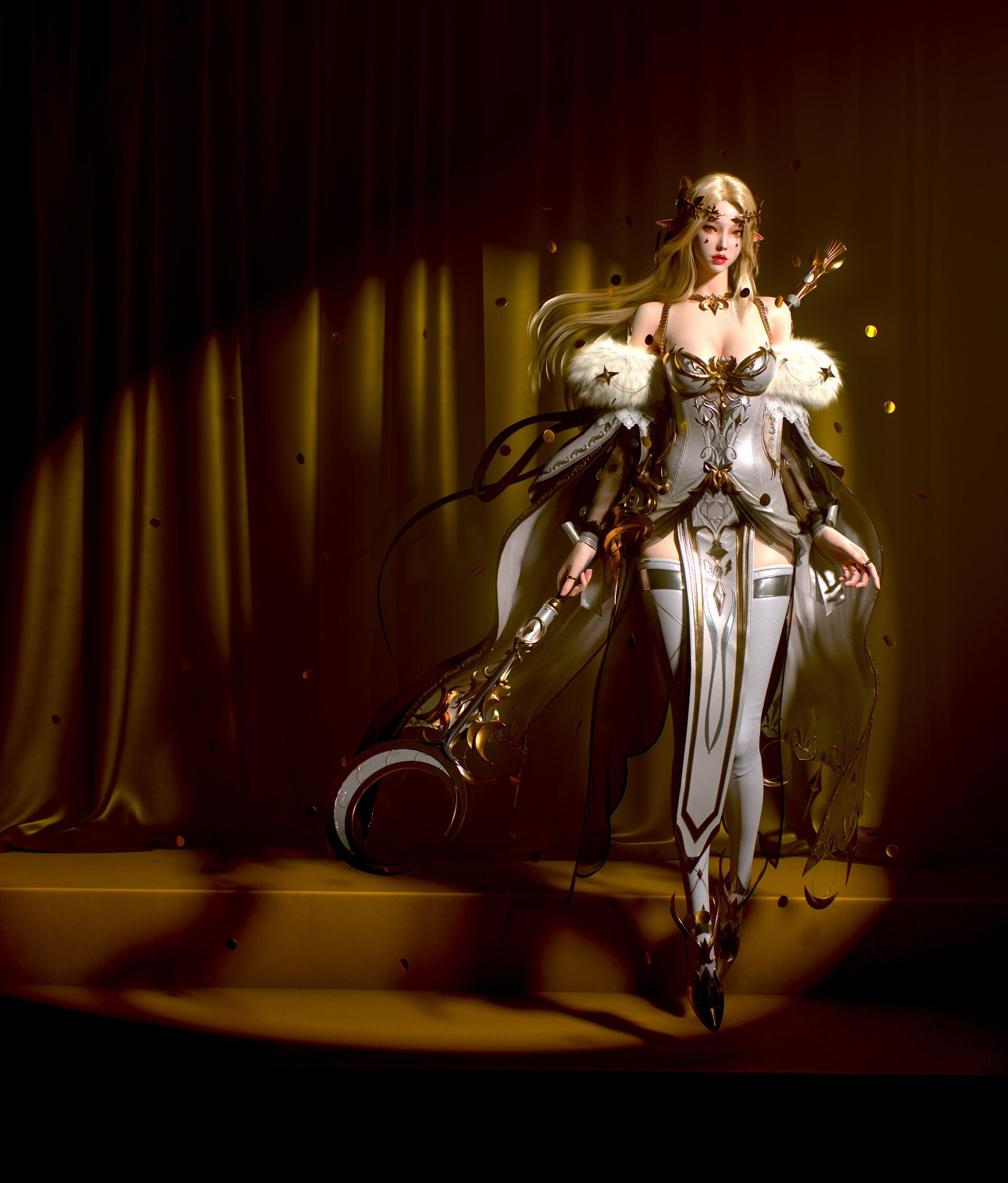 高质量cg女性个个都是女神般的存在