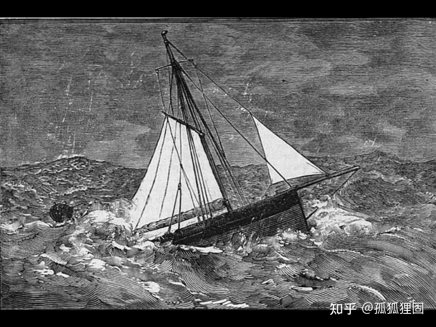 1884年英国海滩食人案.被困海上24天,船长等三人杀戮食用17岁男仆.