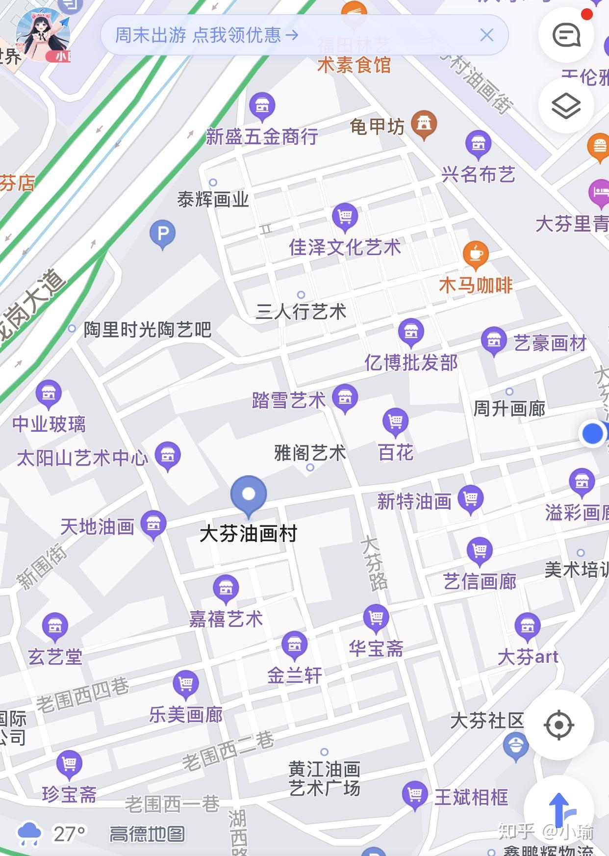 深圳大芬油画村地图图片