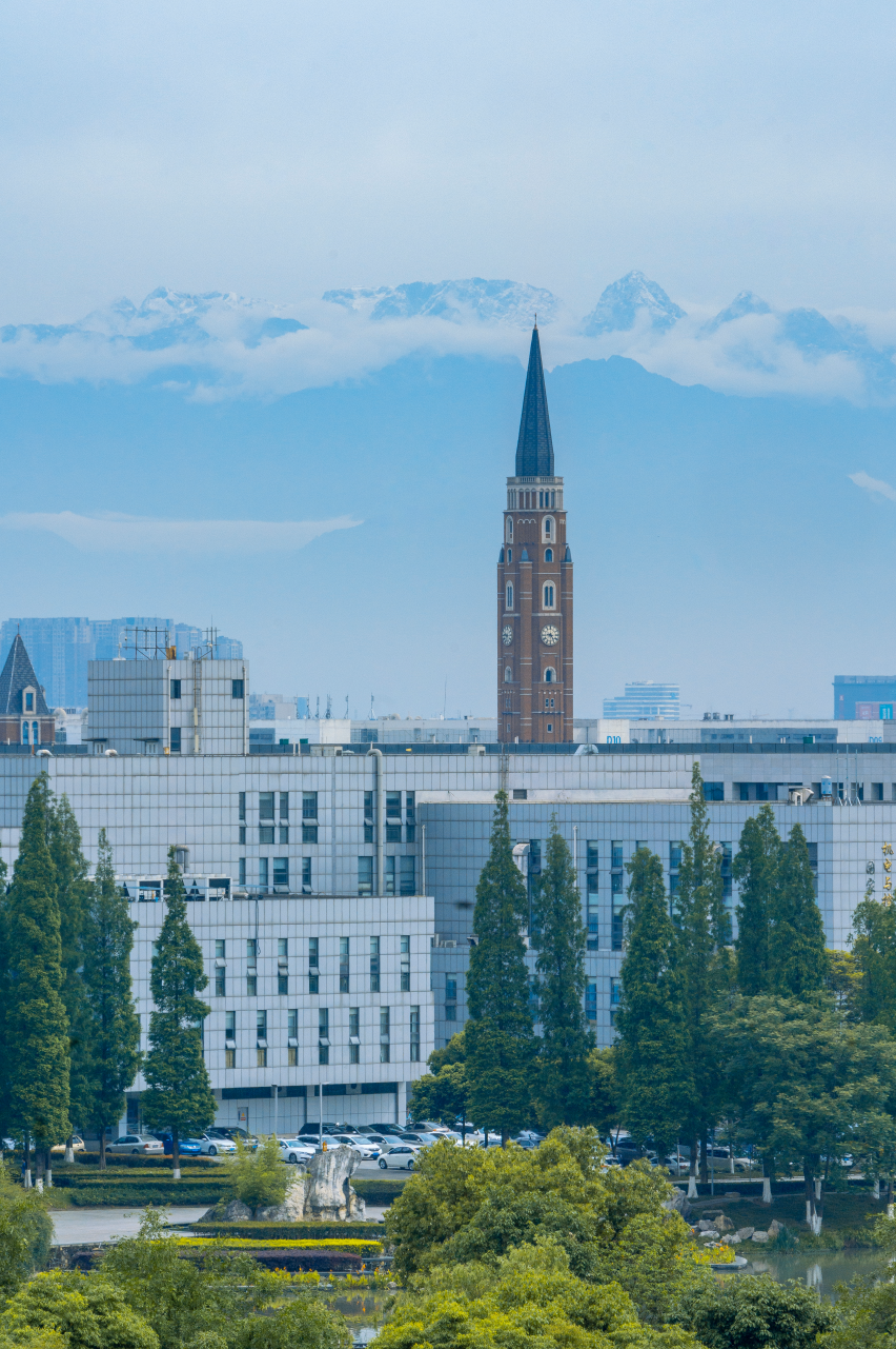 间#清水河边科大附小背后#学府海棠靠西一侧楼栋观山时间总体方向一