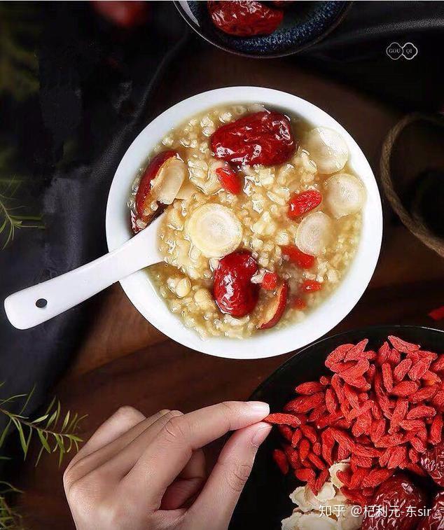 2.红枣西洋参枸杞粥