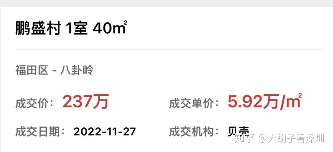 2022年盘点深圳10大下跌最猛的小区 - 知乎