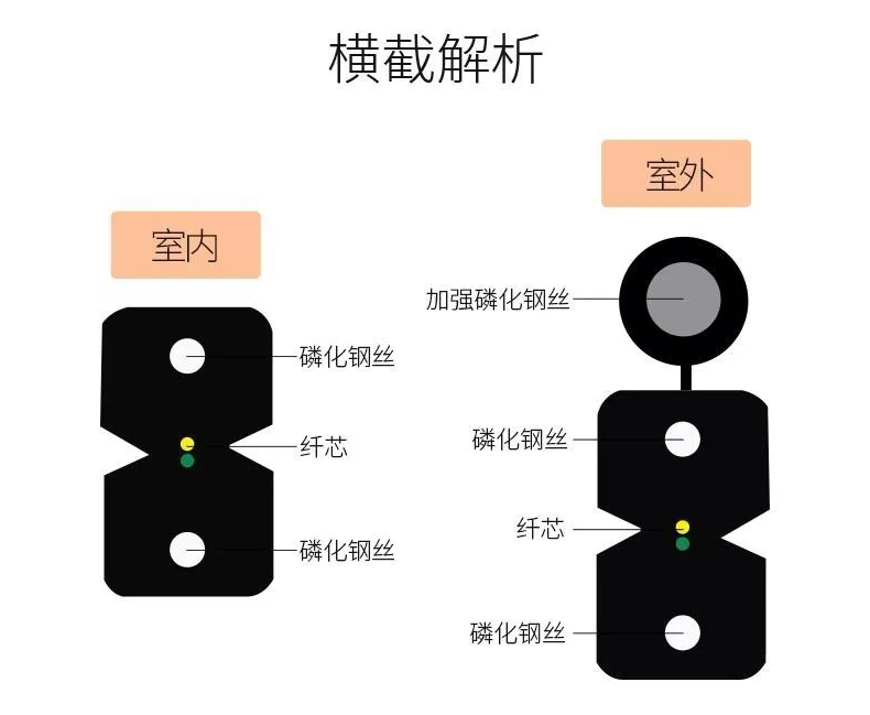 尾纤的结构图片