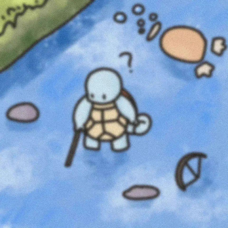 超级可爱的小杰尼龟图片头像