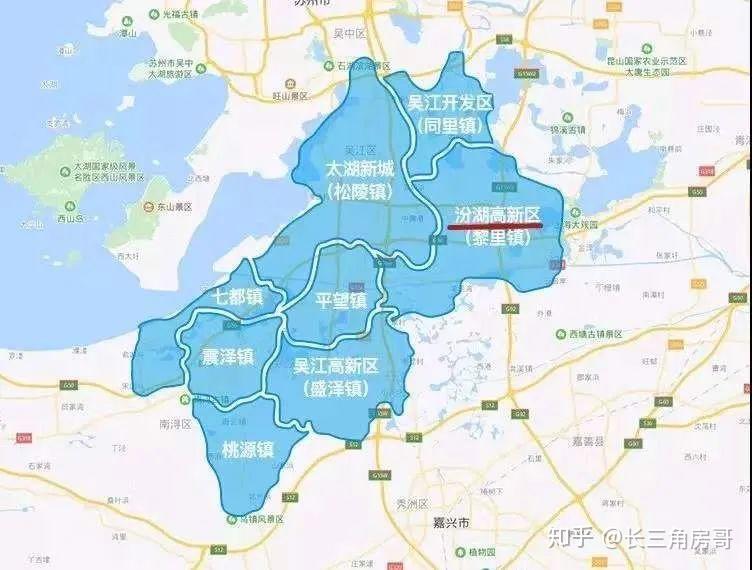 吴江汾湖地图图片