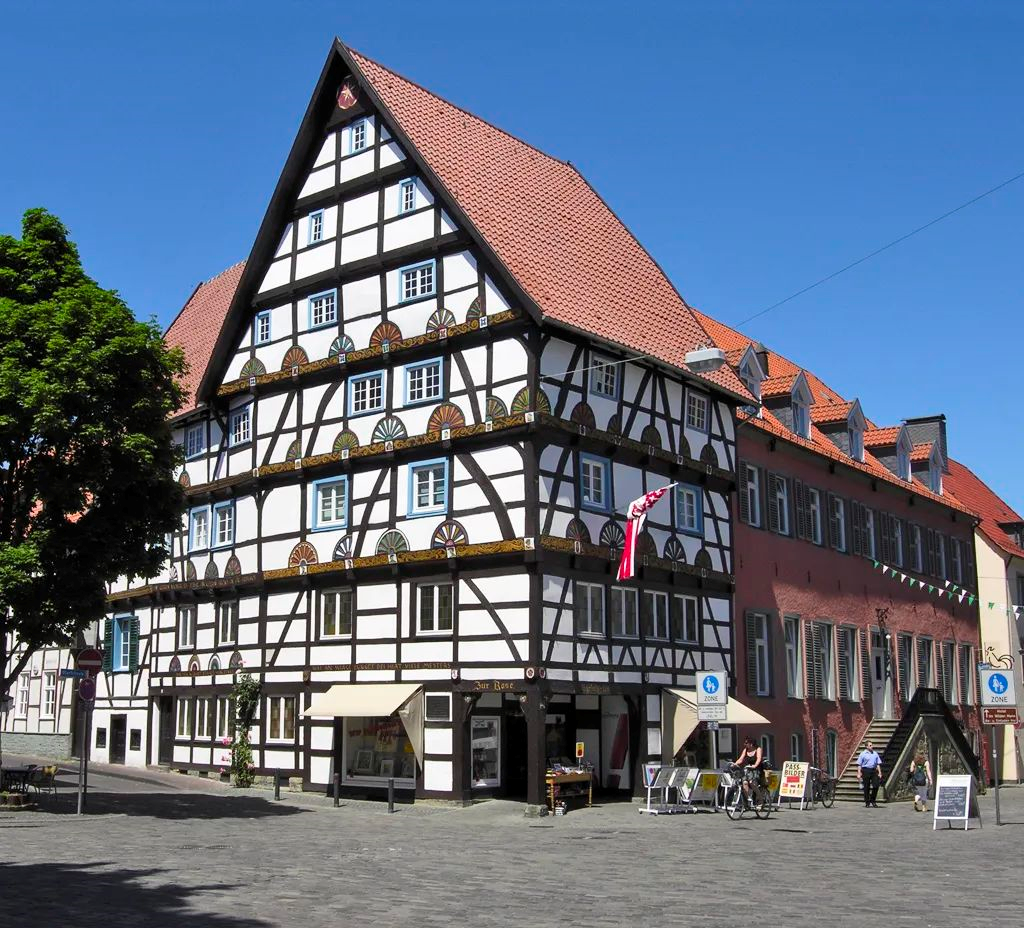 德国的木桁架建筑历史悠久,建造方法独特