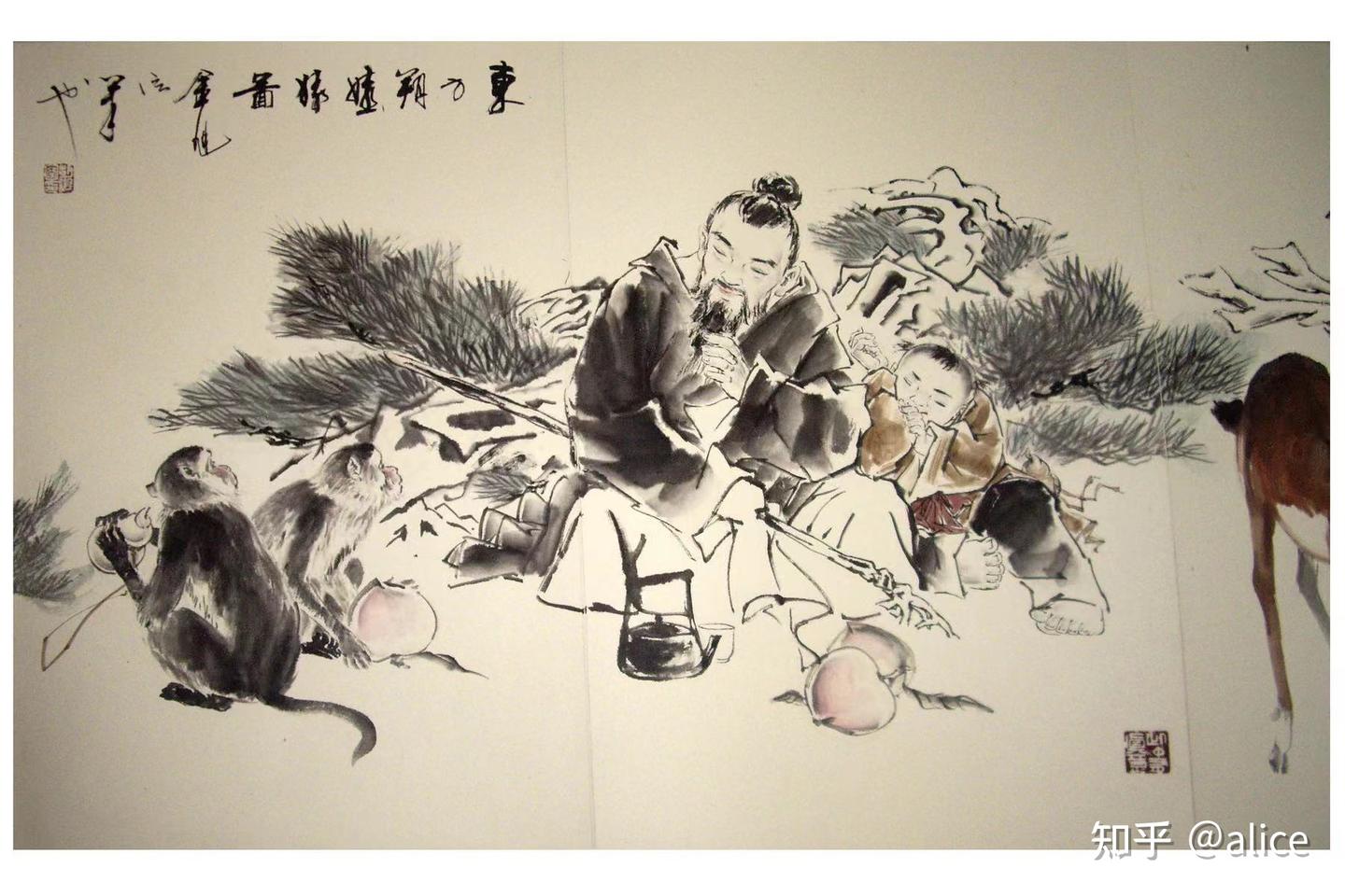 胡鹏图(金旭)浅谈山水画的对称与均衡 - 知乎
