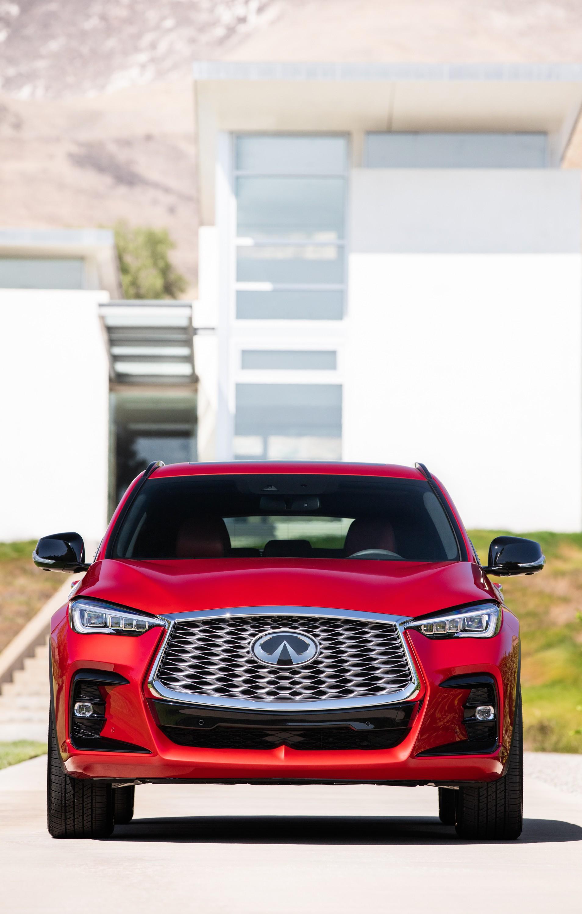 加入轿跑suv竞赛英菲尼迪qx55官图发布