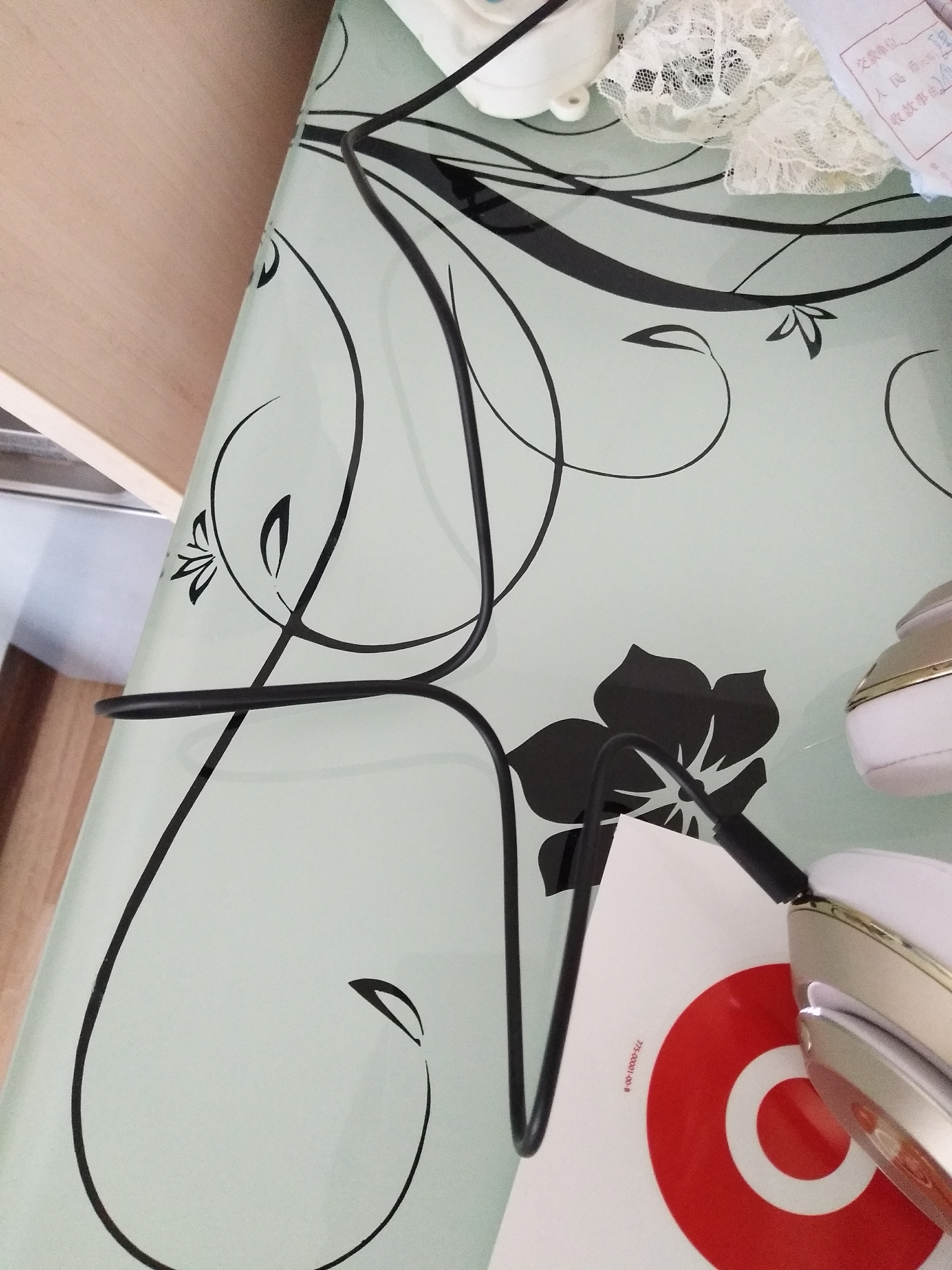 beats studio wireless耳机的耳机线 黑色的是什