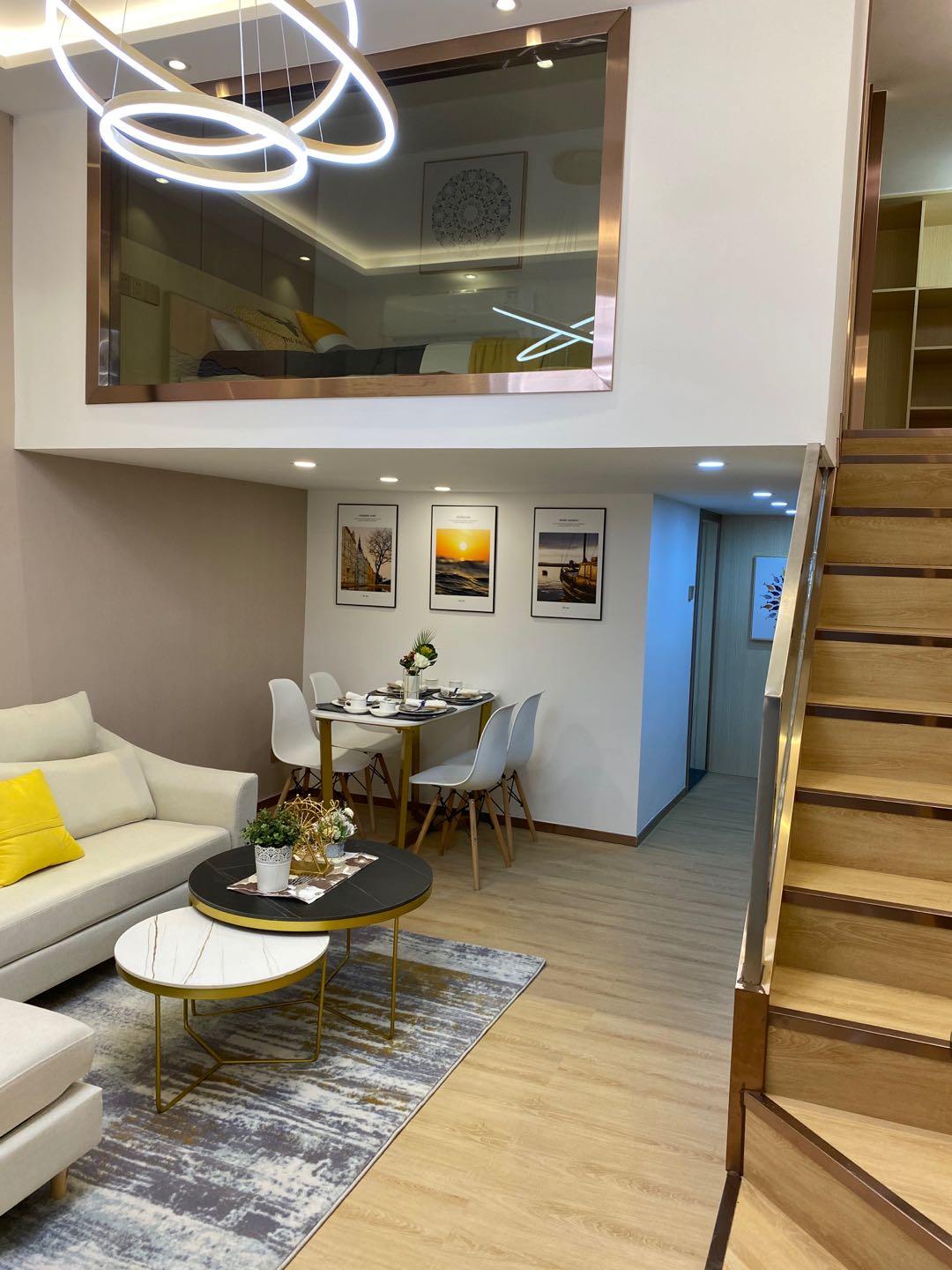 海珠星寓宝岗华庭loft公寓首付25万买海珠loft两房精装产权