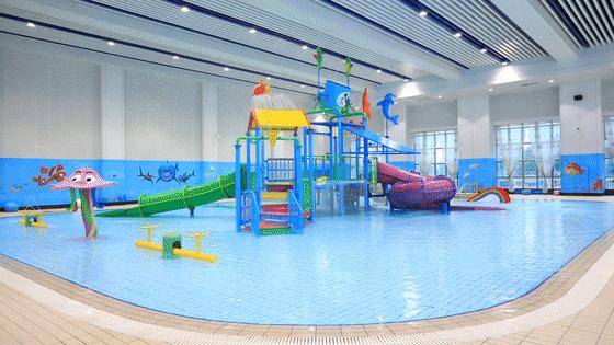 周口游泳馆儿童水上乐园即将开园,24小时活水循环 - 知乎